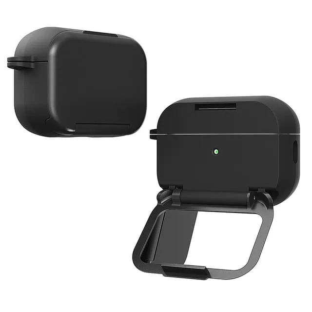SKALO Hybrid Fodral med Sminkspegel/Ställ för AirPods Pro 3