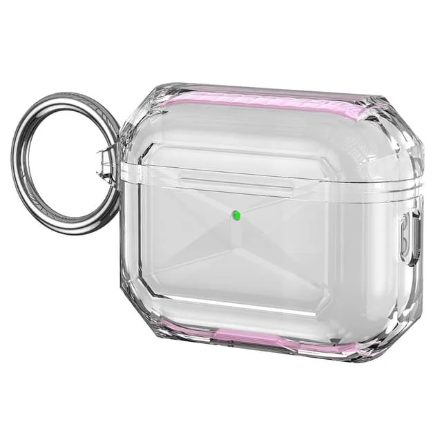 SKALO Transparent Dual Color TPU Fodral för AirPods Pro 3