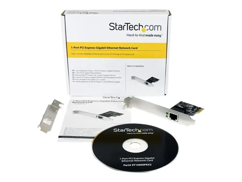 StarTech.com ST1000SPEX2 PCI Express Gigabit-nätverkskort