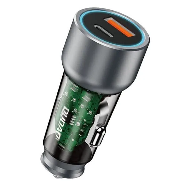 Dudao Billaddare 30W med USB-A och USB-C