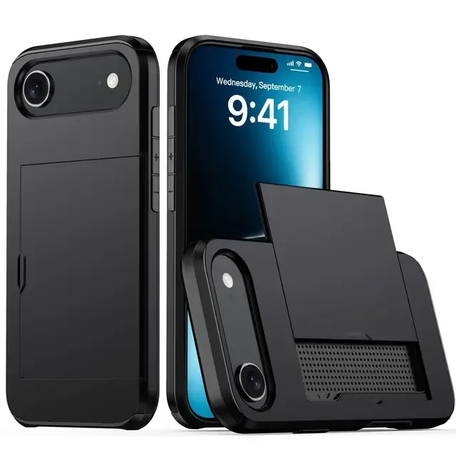 MTK För iPhone Air skal med korthållare