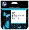 HP 70 - cyan, mattsvart