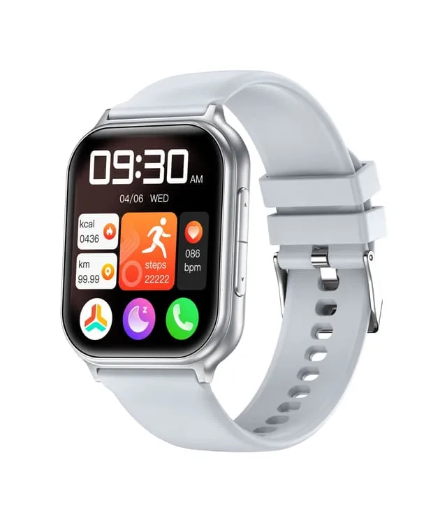 INF Multifunktionell smartwatch med hälsoövervakning och Bluetooth-samtal