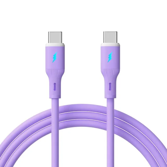 66W USB-C till USB-C Snabb Laddningskabel