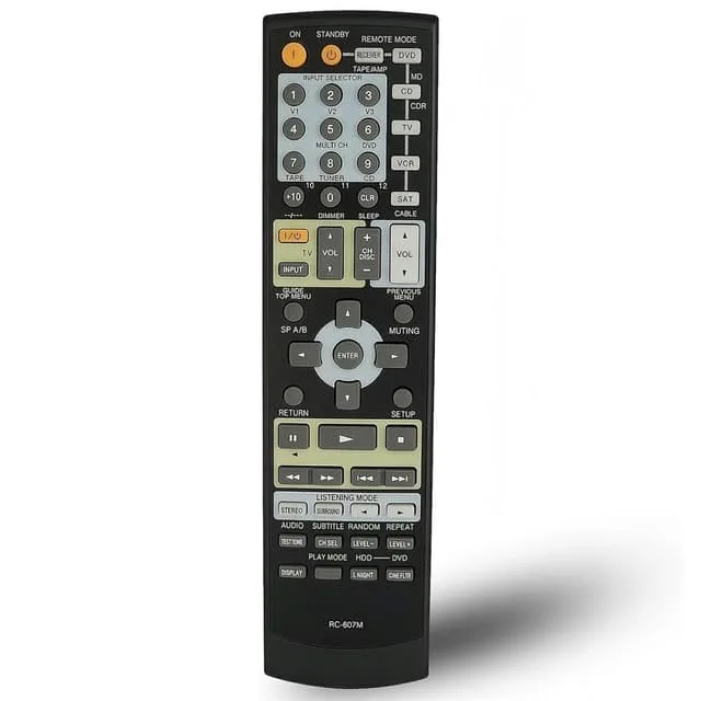 Fjärrkontroll Ersättning RC-607M För Onkyo Förstärkare