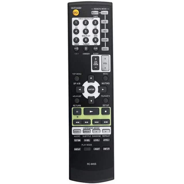 Fjärrkontroll Ersättning RC-645S För Onkyo Förstärkare