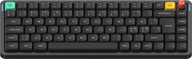 NuPhy Air75 V3 Blush Nano trådlöst gamingtangentbord