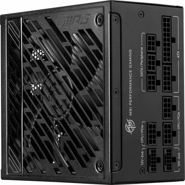 MSI MAG PCIE5 1200W nätaggregat (svart)