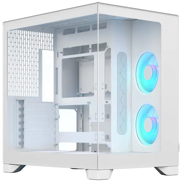 Fractal Pop 2 Vision PC-chassi (Vit RGB)