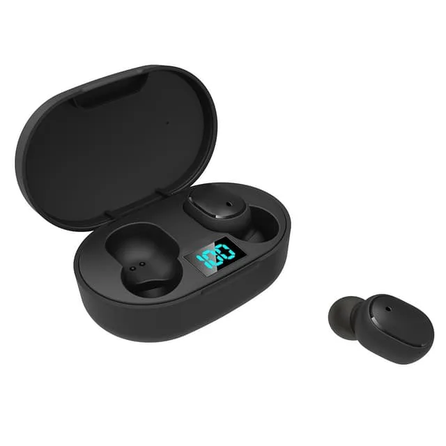 E6S Trådlösa Hörlurar HiFi-ljud Stereo Bluetooth In-Ear
