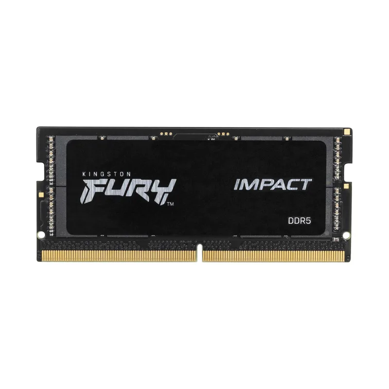 Kingston Fury Impact 16GB (1x16GB) / 4800Mhz / SODIMM DDR5 / CL38 / KF548S38IB-16