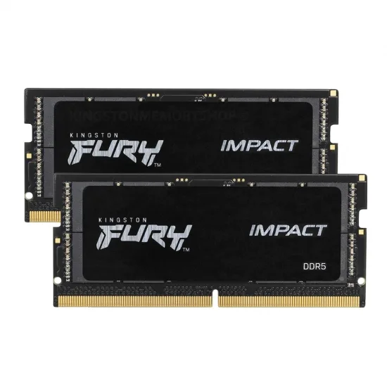 Kingston Fury Impact SODIMM DDR5 64GB (2x32GB) 5600 MHz CL40 KF556S40IBK2-64