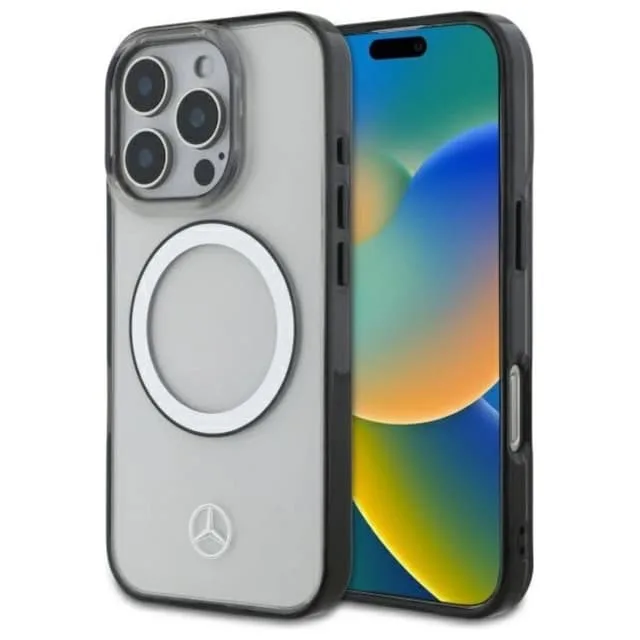 Mercedes Mobilskal till iPhone 16 Pro Max Magsafe Printed Logo