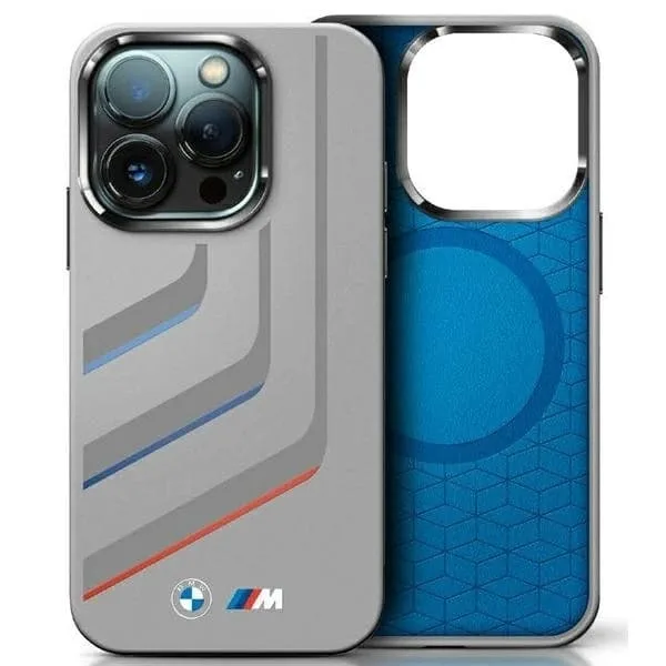 BMW Mobilskal till iPhone 16 Pro Max MagSafe Silikon Turning Lines