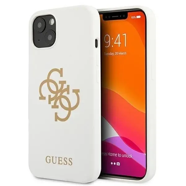 Guess Silicone Logo Skal iPhone 13 mini