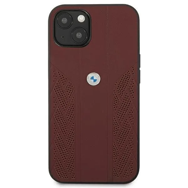 BMW Skal iPhone 13 mini Läder Curve Perforate
