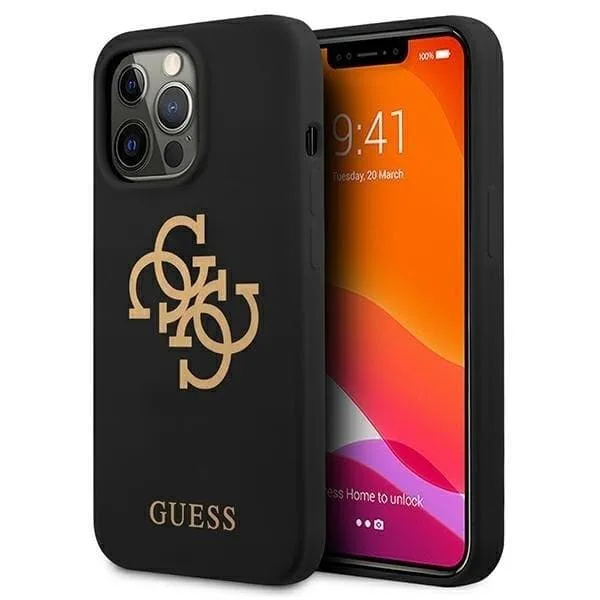 Guess Silicone Logo Skal iPhone 13 Pro