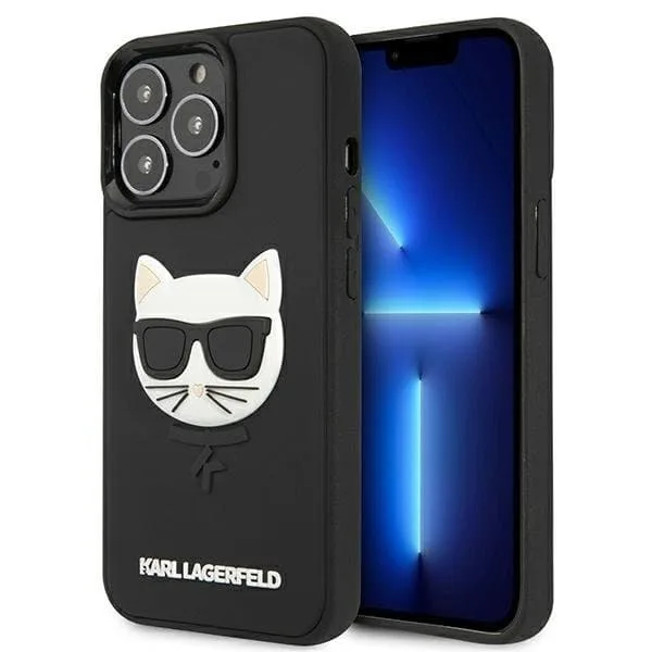Karl Lagerfeld 3D Rubber Choupette Skal iPhone 13 Pro