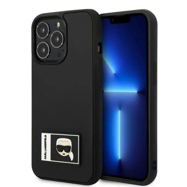 Karl Lagerfeld iPhone 13 Pro Max Skal Ikonik Patch