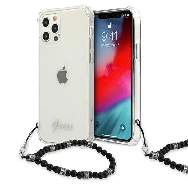 Guess Skal iPhone 12 & 12 Pro Black Pearl