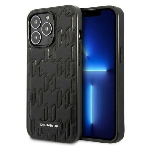Karl Lagerfeld iPhone 13 Pro Max Skal Monogram Plaque