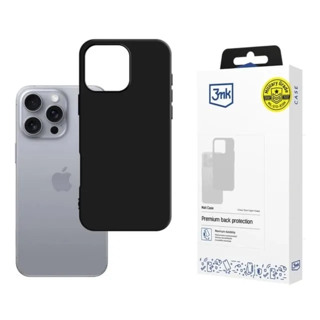 3MK Mobilskal till iPhone 16 Pro Matt