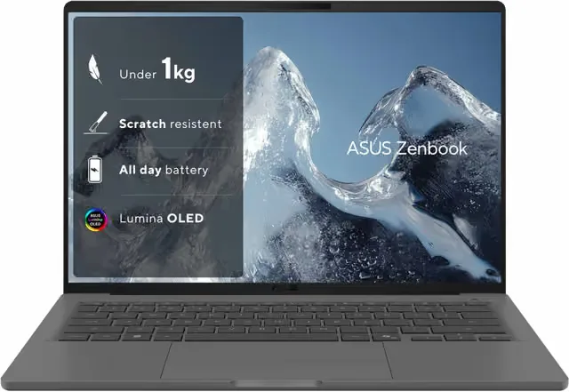 Asus Zenbook A14 UX3407 X2E, 32 GB, 1 TB, OLED 14 tum Copilot+ PC