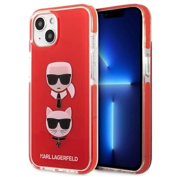 Karl Lagerfeld TPE Karl & Choupette Skal iPhone 13 Mini