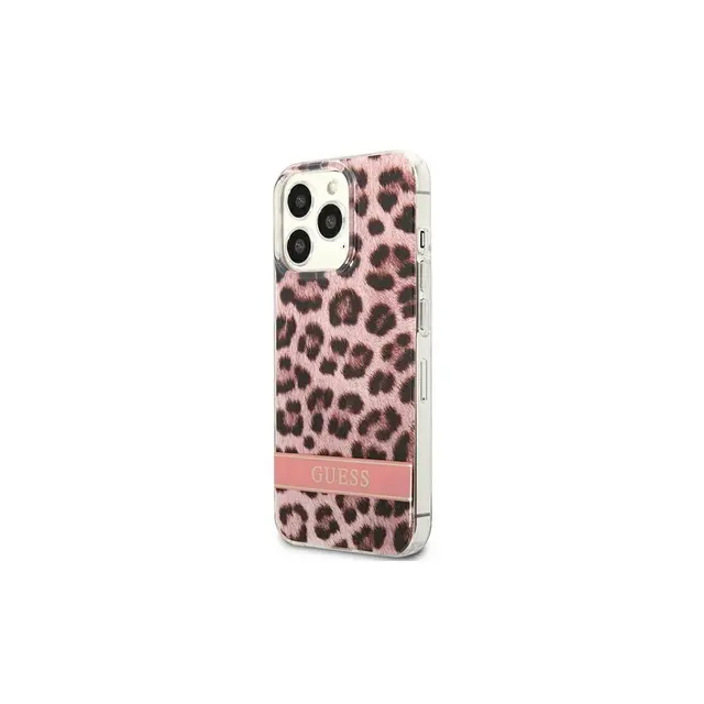 OEM iPhone 13 Pro Skal Rosa Leopard