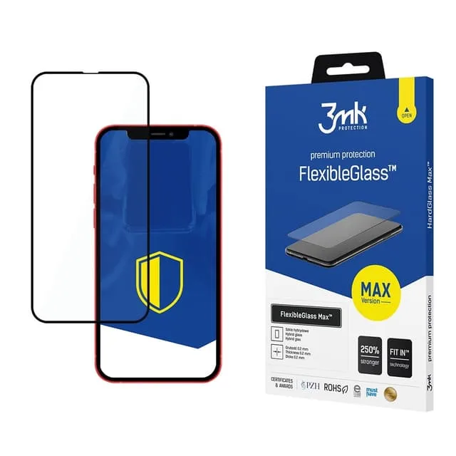 3MK FlexibleGlass Max Hybridglas Skärmskydd iPhone 13 Pro Max