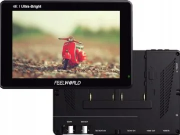 Feelworld LUT7 camera monitor 17.8 cm (7") Black 1920 x 1200 pixels LED backlight Touchscreen