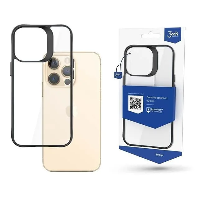3MK iPhone 13 Pro Max Skal Satin Armor Plus