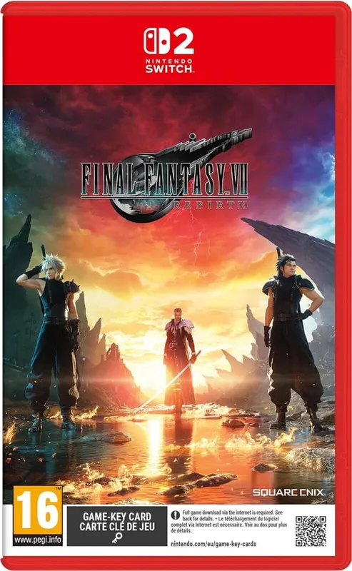 Namco Bandai Final Fantasy VII Rebirth w/booster cards