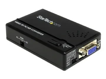 StarTech.com Composite and S-Video to VGA Video Scan Converter