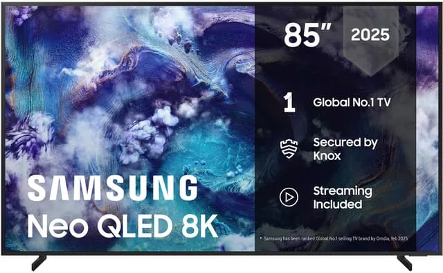 Samsung 85" QN900F Neo QLED 8K Mini LED Smart TV