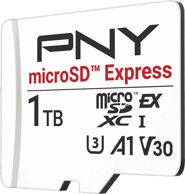 PNY microSD Express U3 V30 A1 minneskort 1 TB