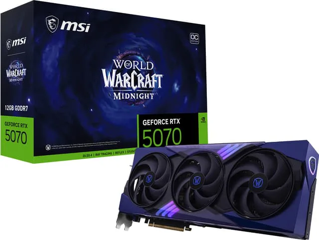MSI GeForce RTX 5070 WoW 12GB