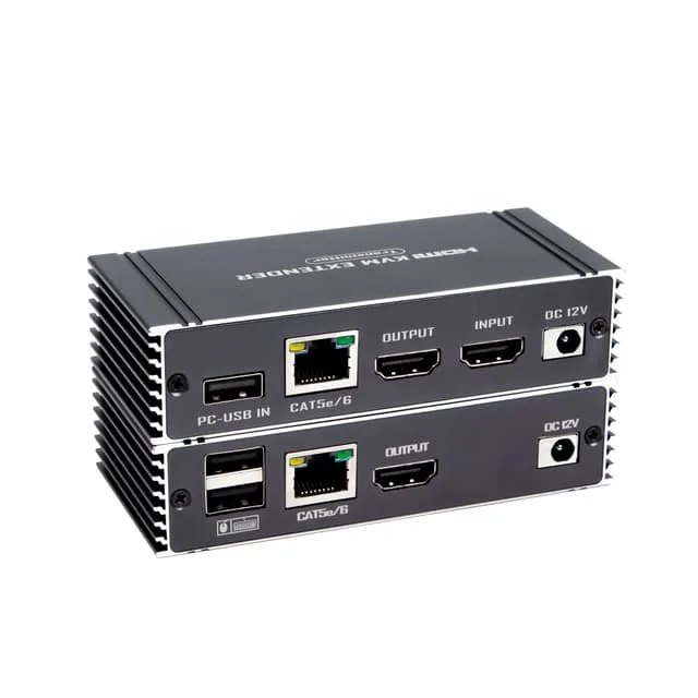 NÖRDIC 4K 60Hz 65 m HDMI KVM-förlängare