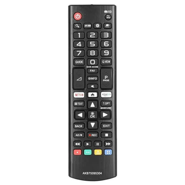 MTK TV-ersättningsfjärrkontroll för AKB75095304 till LG TV
