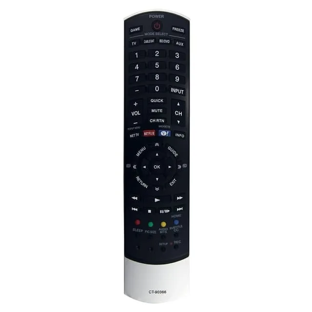 MTK ersättningsfjärrkontroll för CT-90366 till Toshiba TV