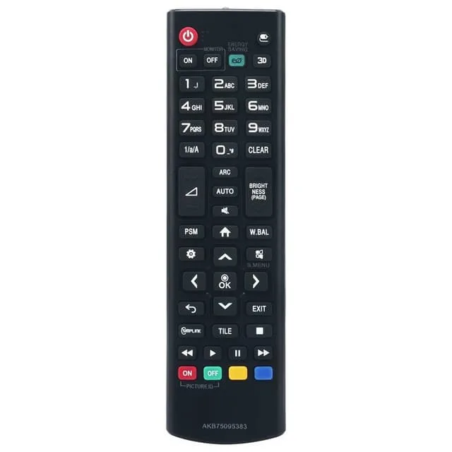 MTK TV-ersättningsfjärrkontroll för AKB75095383 till LG TV