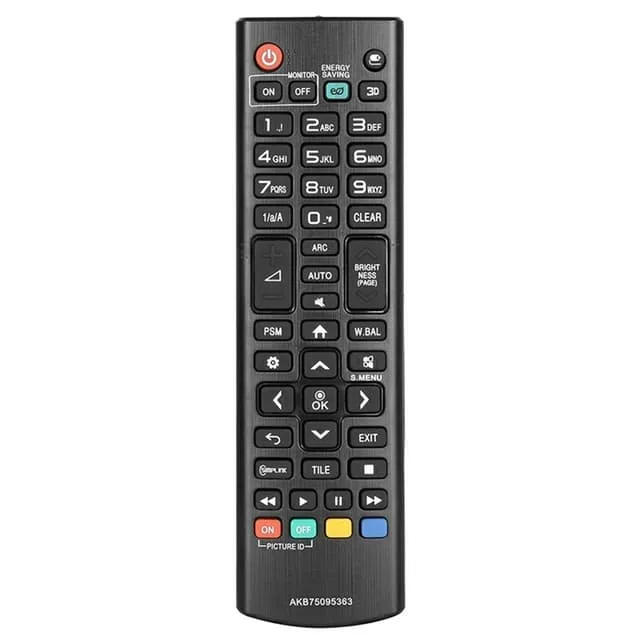 MTK TV-ersättningsfjärrkontroll för AKB75095363 till LG TV