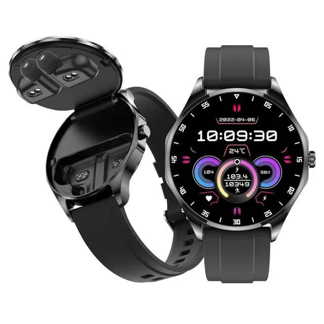 MTK SmartKlocka Smartwatch X20 2-i-1 Bluetooth Hörlurar