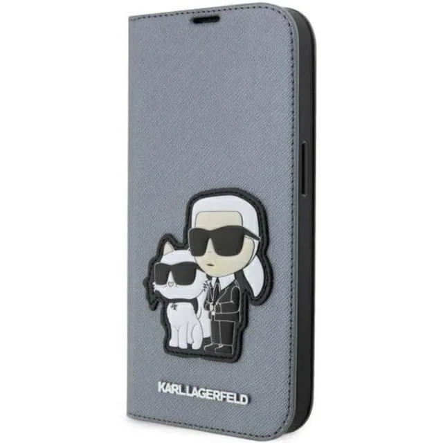 Karl Lagerfeld iPhone 14 Pro Plånboksfodral Saffiano Karl