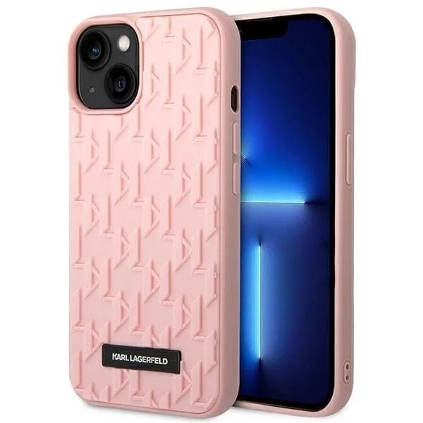 Karl Lagerfeld iPhone 14 Plus Skal 3D Monogram