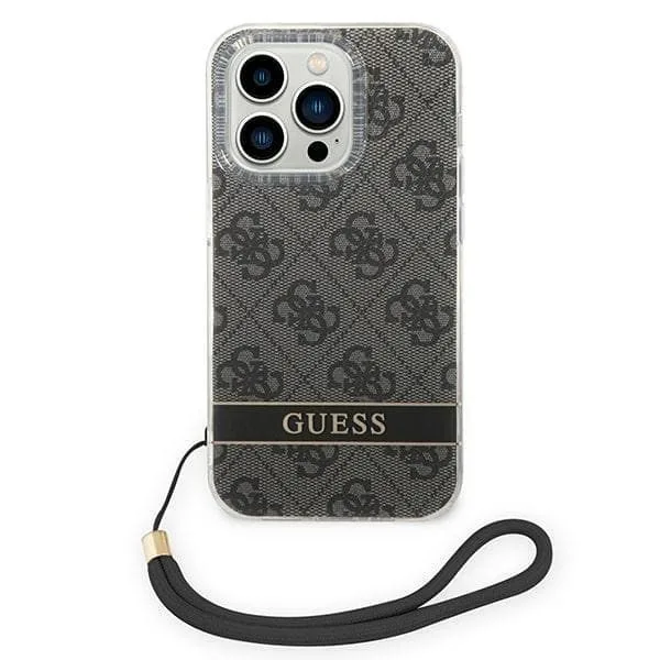 Guess iPhone 14 Pro Skal Print Strap