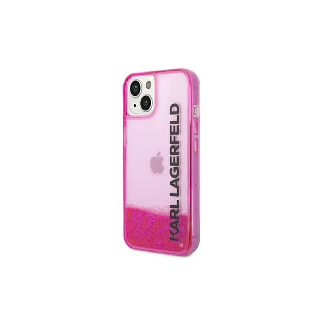 Karl Lagerfeld plånboksfodral för iPhone med glitterlogo