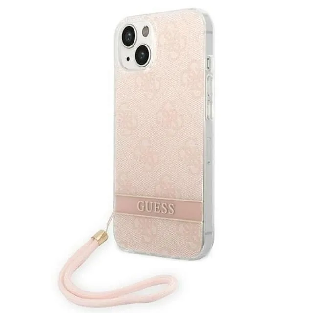 Guess iPhone 14 Plus Skal Print Strap