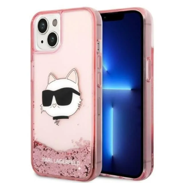 Karl Lagerfeld iPhone 14 Plus Skal Glitter Choupette