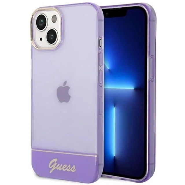 Guess iPhone 14 Plus Skal Translucent